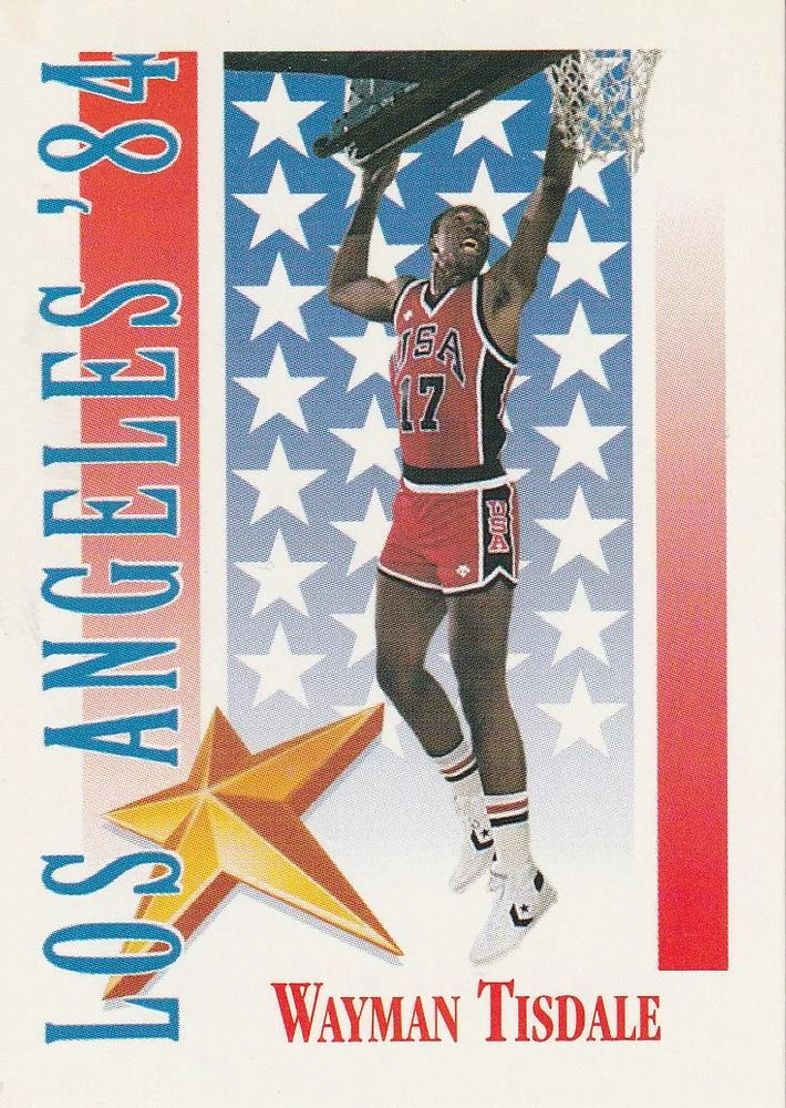 1991-92 SkyBox Wayman Tisdale USA #562 card image