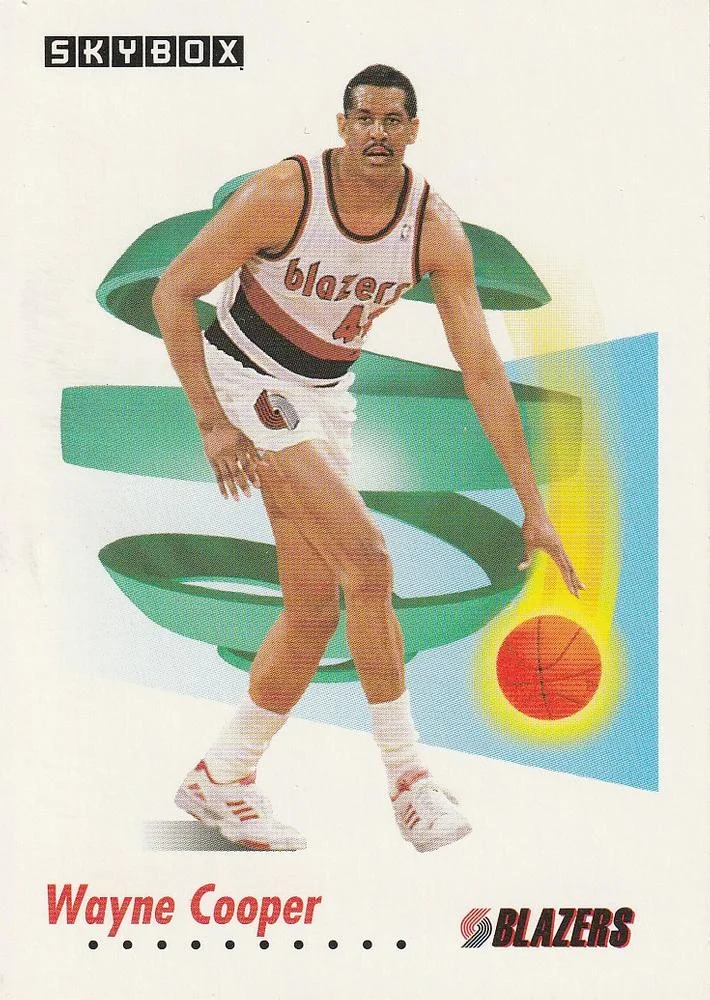 1991-92 SkyBox Wayne Cooper #235 card image