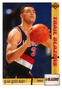 1991-92 Upper Deck Alaa Abdelnaby #213 card image