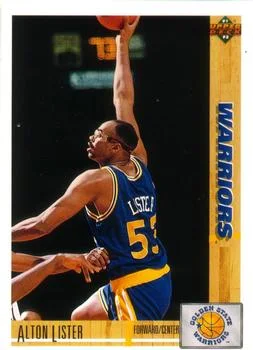 1991-92 Upper Deck Alton Lister #316 card image