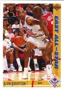 1991-92 Upper Deck Alvin Robertson #64 card image
