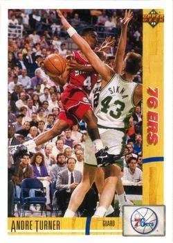 1991-92 Upper Deck Andre Turner #134 card image