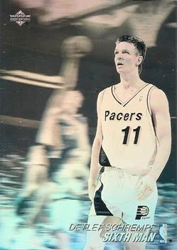 1991-92 Upper Deck Detlef Schrempf 6MOY [Award Winner Holograms] Award Winner Holograms #AW5 card image