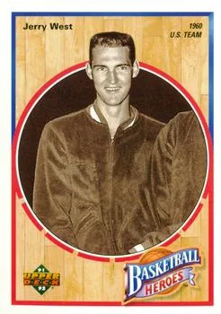 1991-92 Upper Deck Jerry West [Basketball Heroes: Jerry West] Basketball Heroes: #2 card image