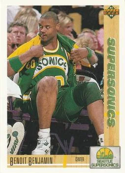 1991-92 Upper Deck Benoit Benjamin #159 card image