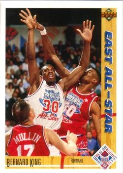 1991-92 Upper Deck Bernard King #65 card image