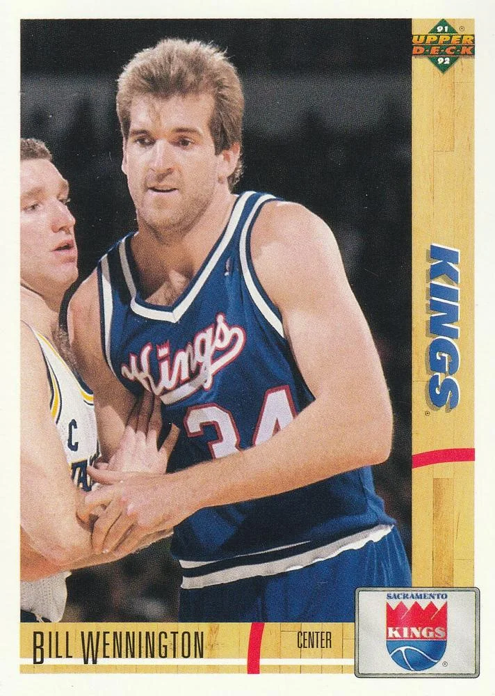 1991-92 Upper Deck Bill Wennington #399 card image