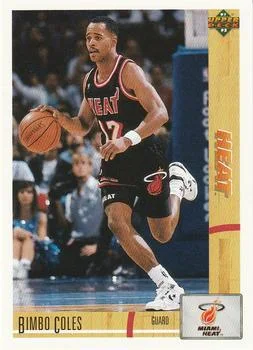 1991-92 Upper Deck Bimbo Coles #149 card image