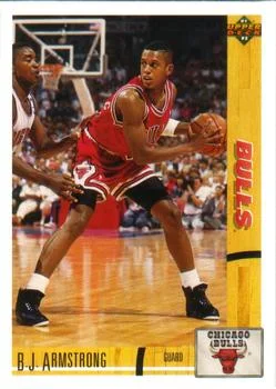 1991-92 Upper Deck B.J. Armstrong #184 card image