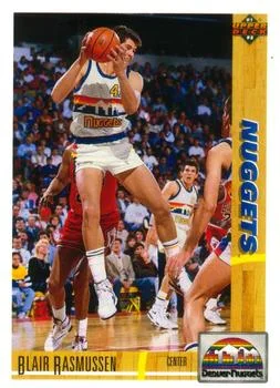 1991-92 Upper Deck Blair Rasmussen #312 card image