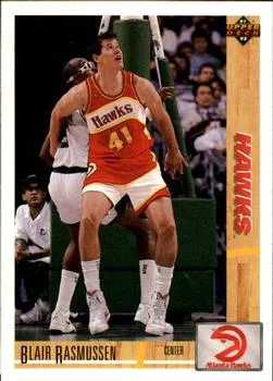 1991-92 Upper Deck Blair Rasmussen #498 card image