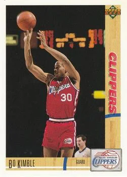 1991-92 Upper Deck Bo Kimble #114 card image