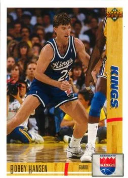 1991-92 Upper Deck Bobby Hansen #318 card image
