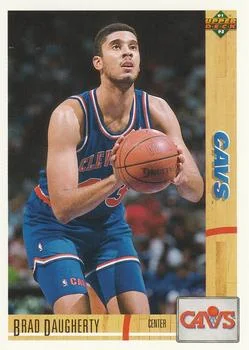 1991-92 Upper Deck Brad Daugherty #364 card image