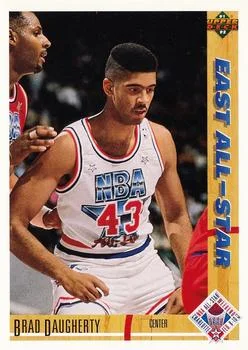 1991-92 Upper Deck Brad Daugherty #63 card image
