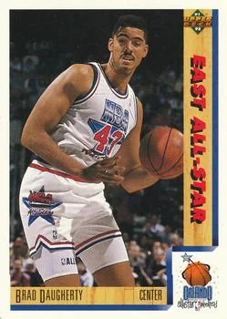 1991-92 Upper Deck Brad Daugherty ASListed #461 card image