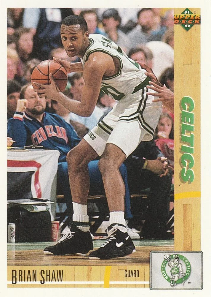 1991-92 Upper Deck Brian Shaw #346 card image