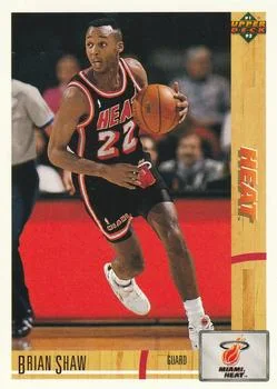 1991-92 Upper Deck Brian Shaw #496 card image