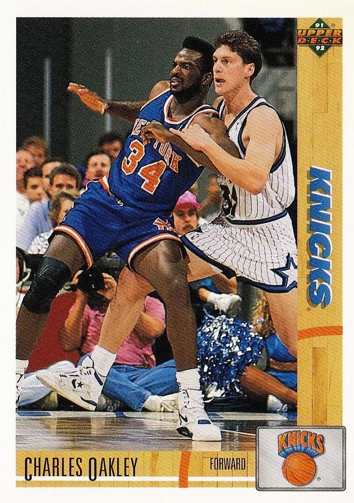1991-92 Upper Deck Charles Oakley #258 card image