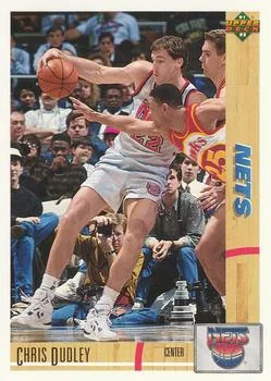 1991-92 Upper Deck Chris Dudley #311 card image