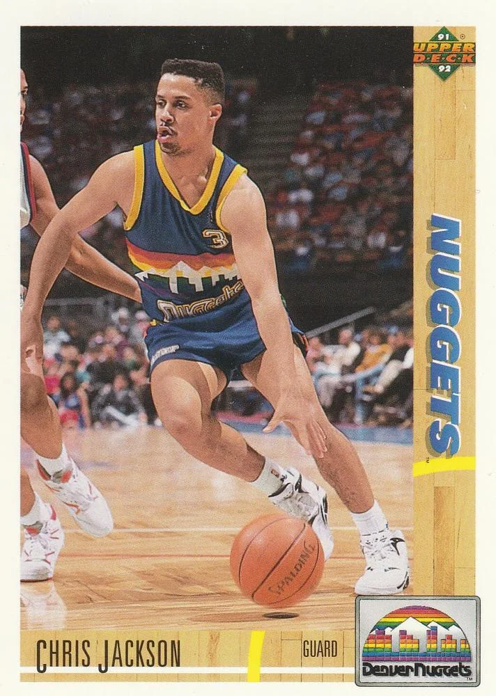 1991-92 Upper Deck Chris Jackson #319 card image