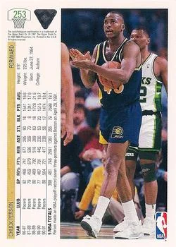 1991-92 Upper Deck Chuck Person #253 card back image