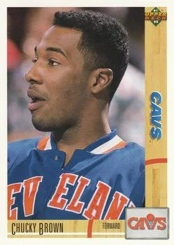 1991-92 Upper Deck Chucky Brown #393 card image