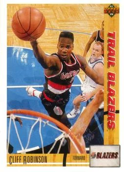 1991-92 Upper Deck Cliff Robinson #220 card image