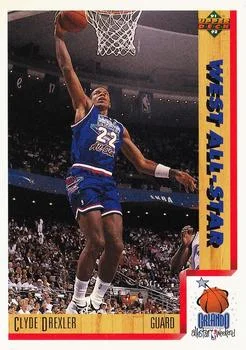 1991-92 Upper Deck Clyde Drexler ASListed #463 card image