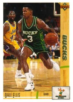 1991-92 Upper Deck Dale Ellis #266 card image