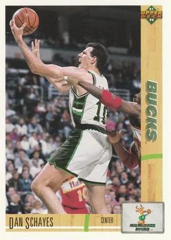 1991-92 Upper Deck Dan Schayes #348 card image