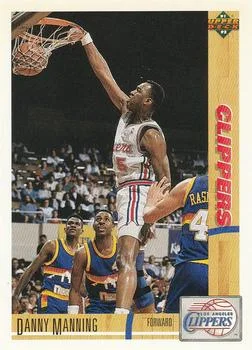1991-92 Upper Deck Danny Manning #164 card image
