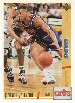 1991-92 Upper Deck Darnell Valentine #227 card image