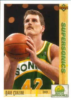 1991-92 Upper Deck Dave Corzine #106 card image