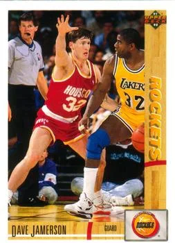1991-92 Upper Deck Dave Jamerson #296 card image