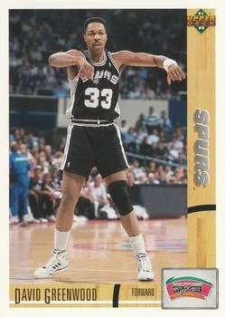 1991-92 Upper Deck David Greenwood #374 card image