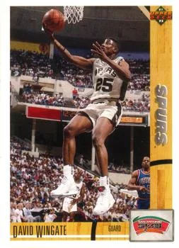 1991-92 Upper Deck David Wingate #217 card image