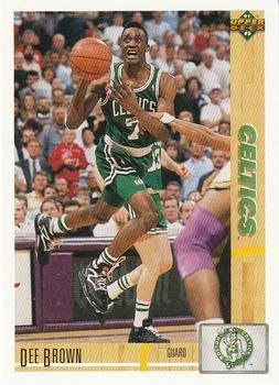 1991-92 Upper Deck Dee Brown #143 card image