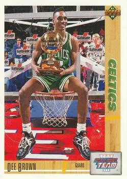 1991-92 Upper Deck Dee Brown ART #37 card image