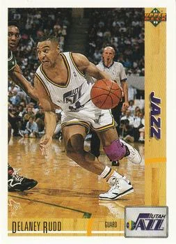 1991-92 Upper Deck Delaney Rudd #197 card image