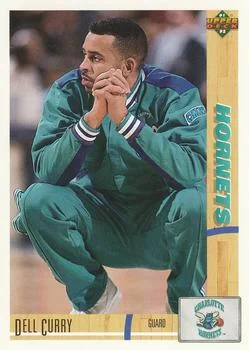 1991-92 Upper Deck Dell Curry #327 card image