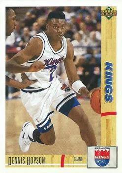 1991-92 Upper Deck Dennis Hopson #433 card image