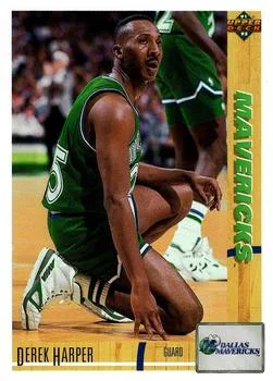 1991-92 Upper Deck Derek Harper #137 card image