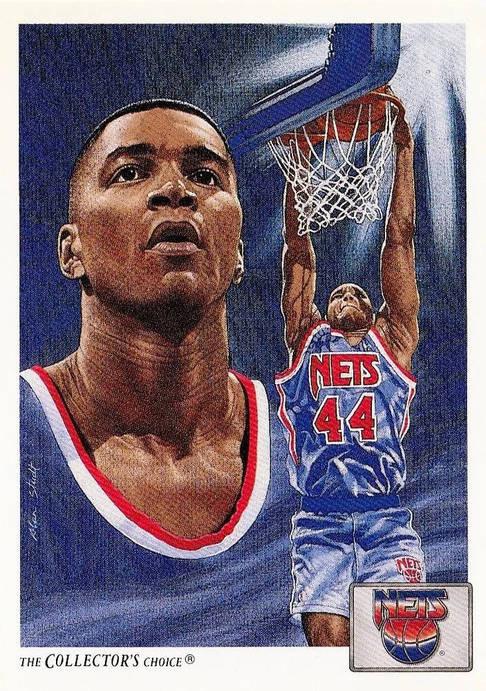 1991-92 Upper Deck Derrick Coleman #88 card image