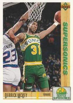 1991-92 Upper Deck Derrick McKey #361 card image