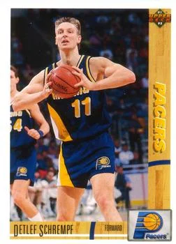 1991-92 Upper Deck Detlef Schrempf #260 card image