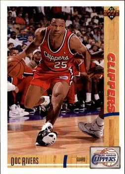 1991-92 Upper Deck Doc Rivers #420 card image