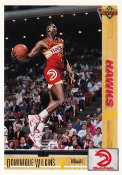 1991-92 Upper Deck Dominique Wilkins #255 card image
