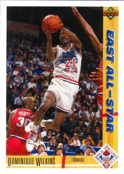 1991-92 Upper Deck Dominique Wilkins #66 card image