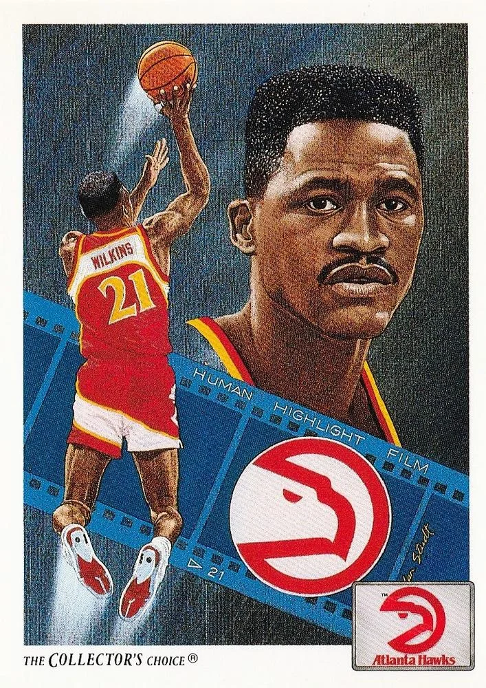 1991-92 Upper Deck Dominique Wilkins #79 card image